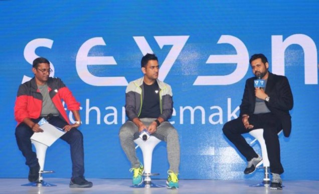 Dhoni and Arun Pandey